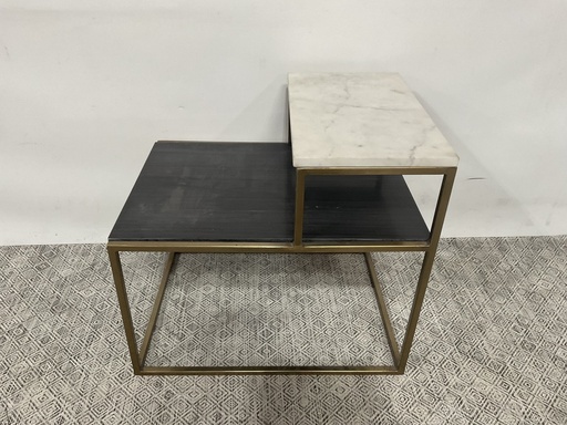 [8464] 2-Tier Side Table