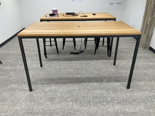 [8756] 6' Custom Bar Height Table